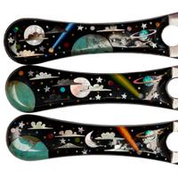 Navajo or Zuni Celestial Mosaic Inlay Throwing Knives