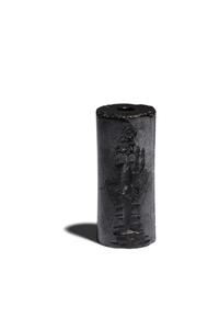 A Mesopotamian Hematite Cylinder Seal