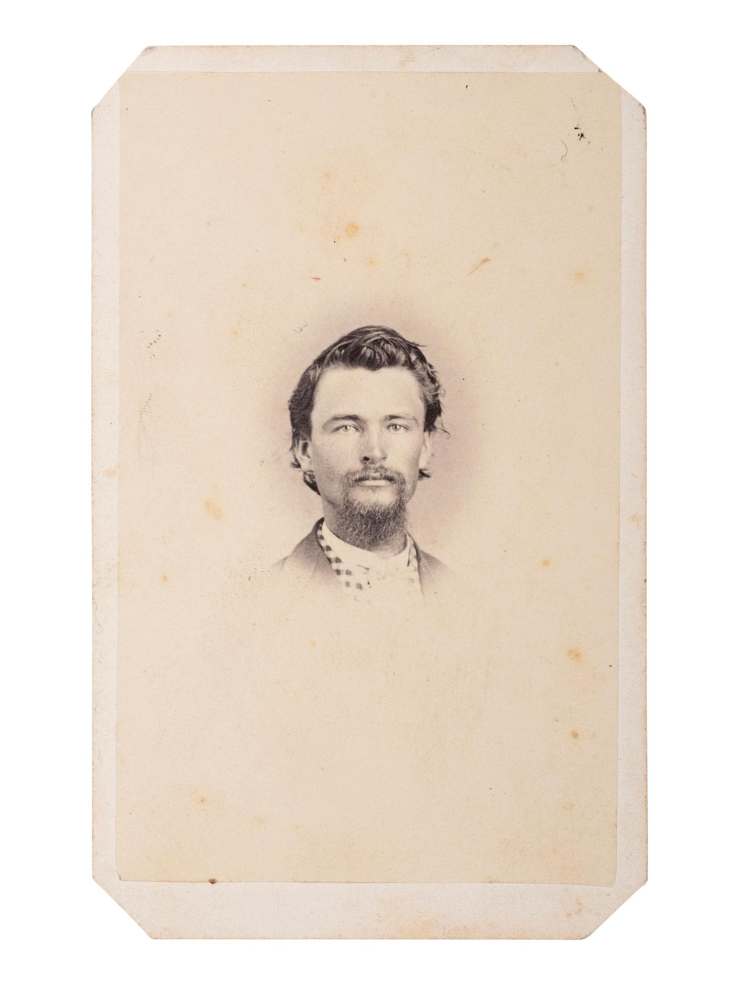 [CIVIL WAR] 16th OH Battery Archive, incl. hand-drawn camp scene, escutcheon, war-date diary, CDVs.