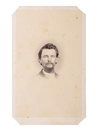[CIVIL WAR] 16th OH Battery Archive, incl. hand-drawn camp scene, escutcheon, war-date diary, CDVs.