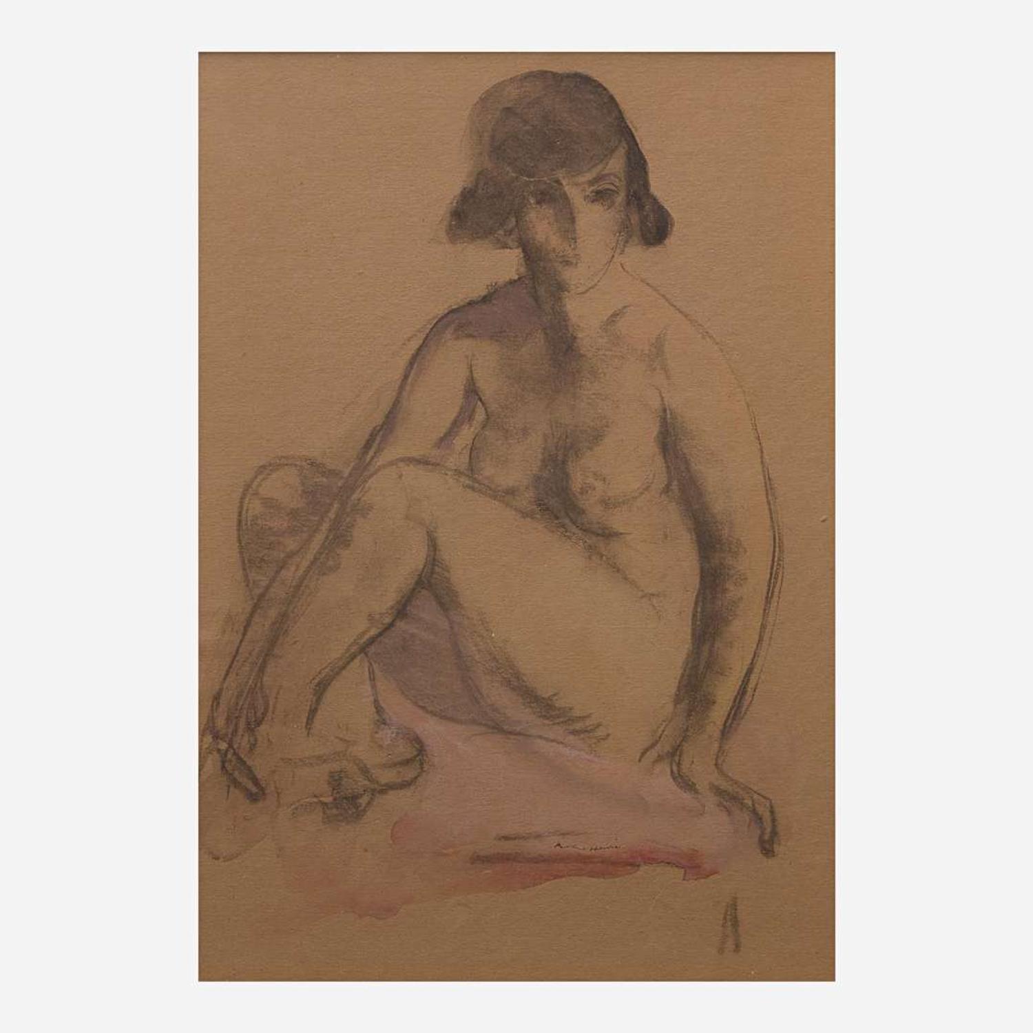Robert Henri (American, 1865-1929) Woman Seated