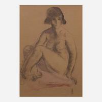 Robert Henri (American, 1865-1929) Woman Seated