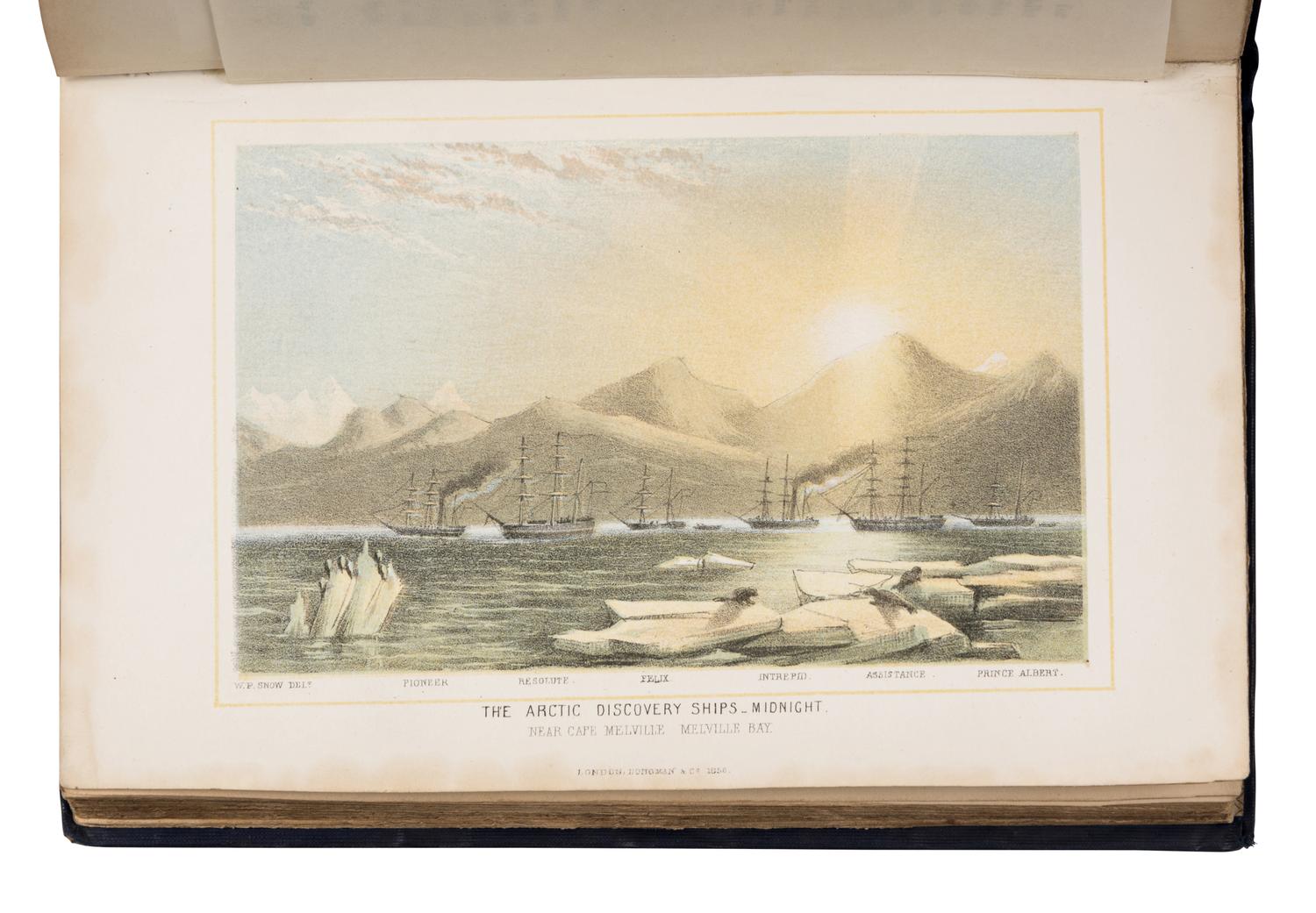 SNOW, W. Parker (1817-1895). Voyage of the Prince Albert in Search of Sir John Franklin: A Narrative of Every-Day Life in the Arctic Seas . London: Longman, Brown, Green, and Longmans, 1851.