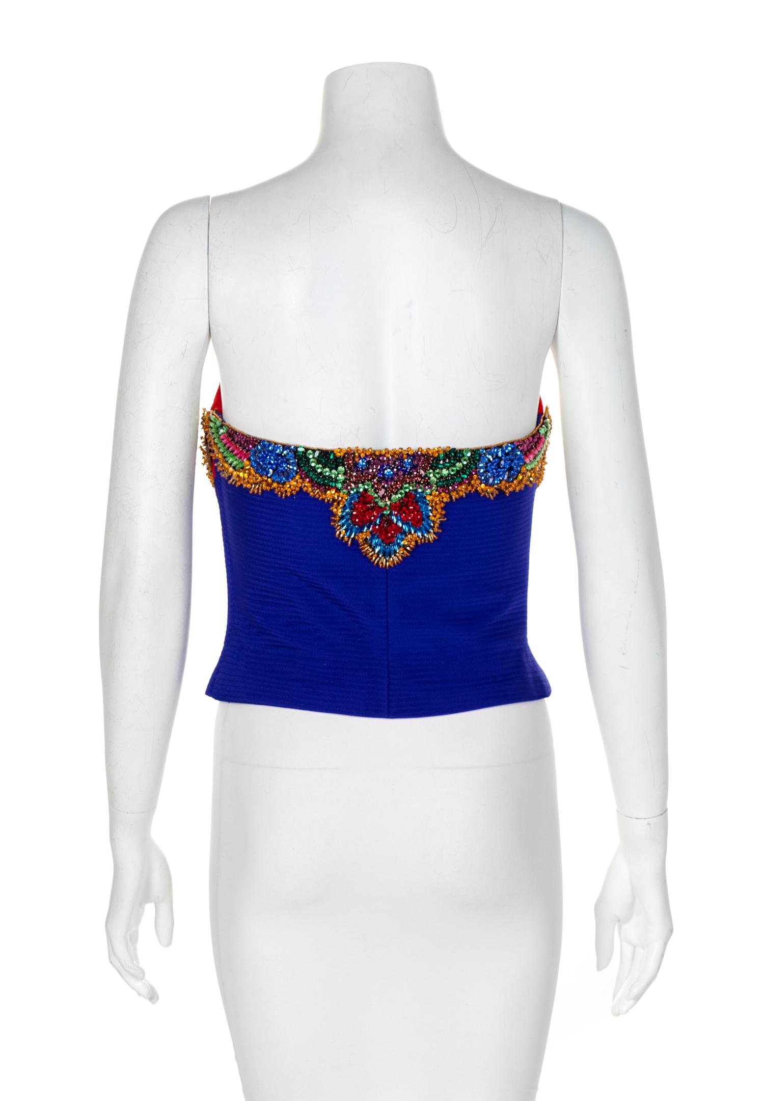 Atelier Versace Couture Bustier, 1991