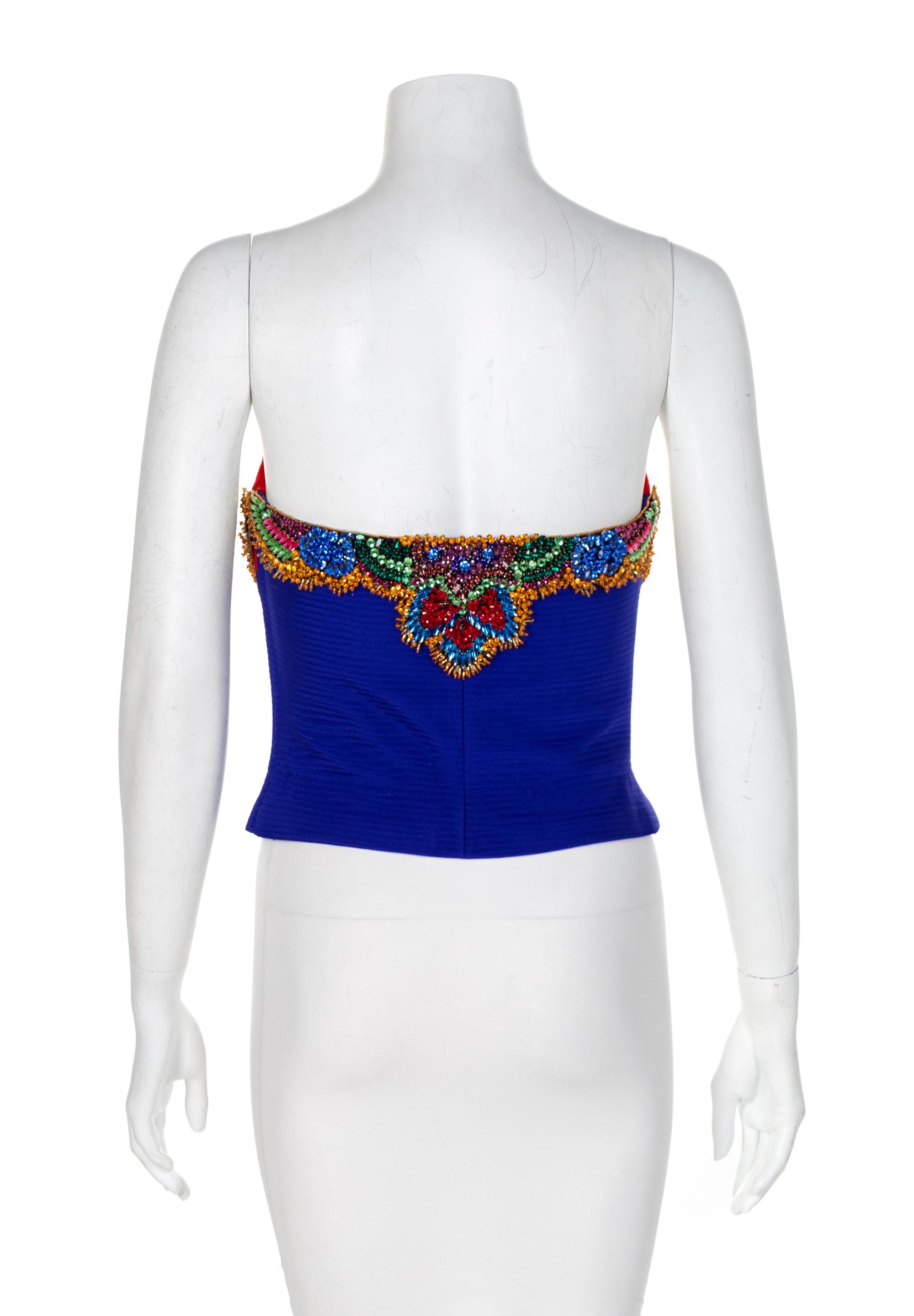 Atelier Versace Couture Bustier, 1991