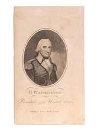 [WASHINGTON, George (1732-1799)]. ROLLINSON, William (ca 1762-1842), artist. -- after Walter Robertson (ca 1750-1802). -- REID, I., publisher. G. Washington President of the United States.