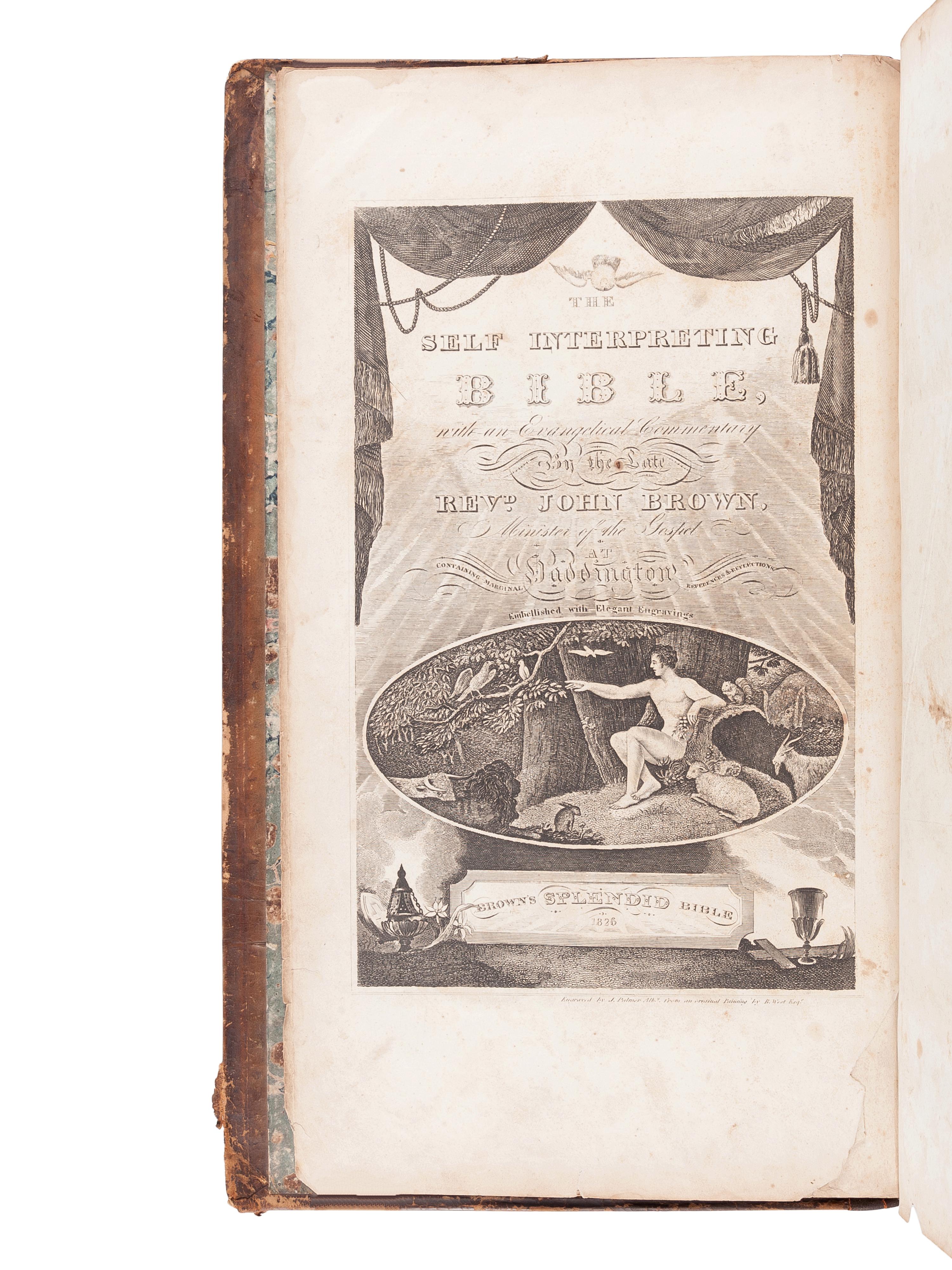 [BIBLES - AMERICAN]. A group of 7 works, comprising: