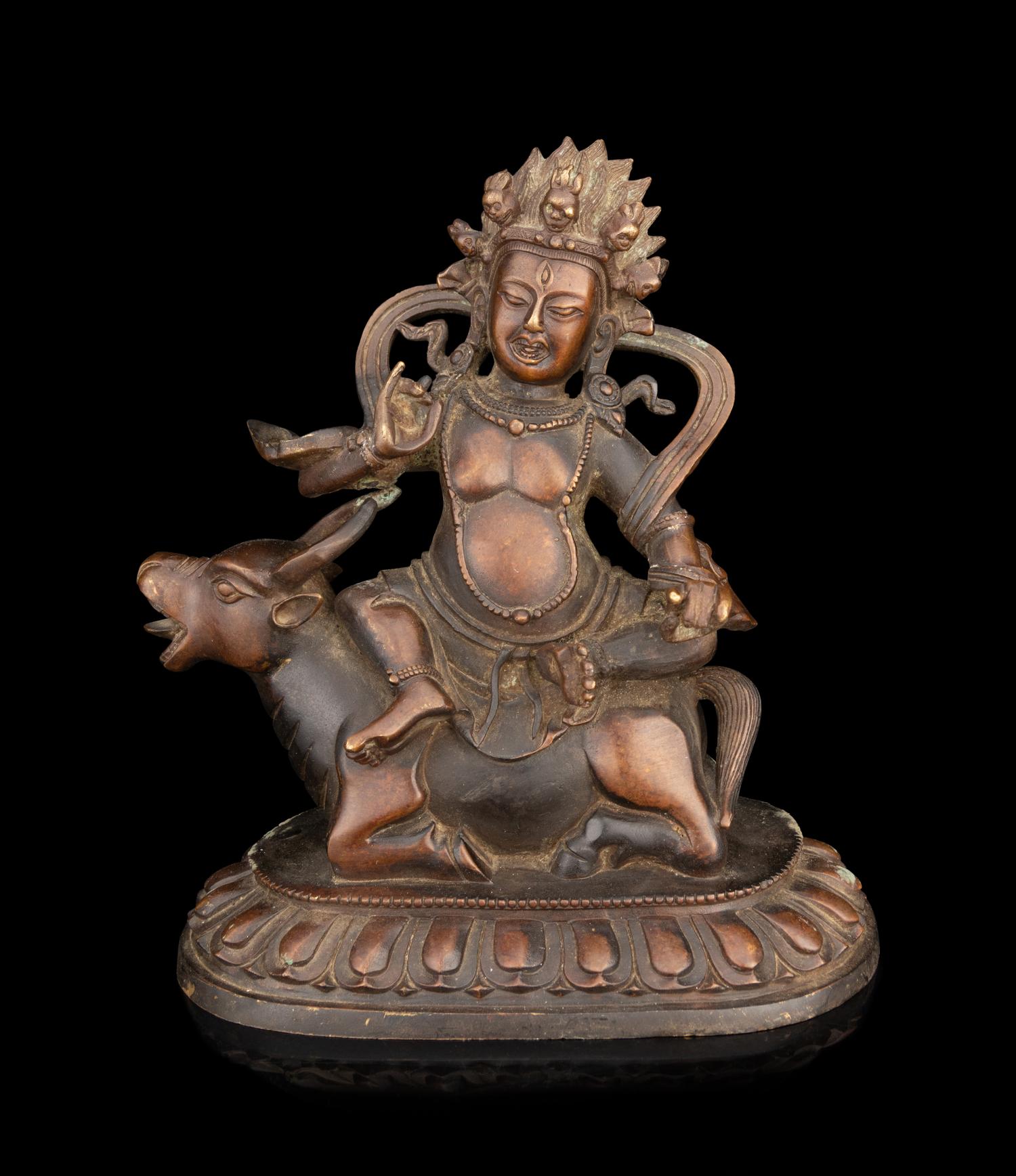 A Sino-Tibetan Copper Alloy Figure of a Bodhisattva
