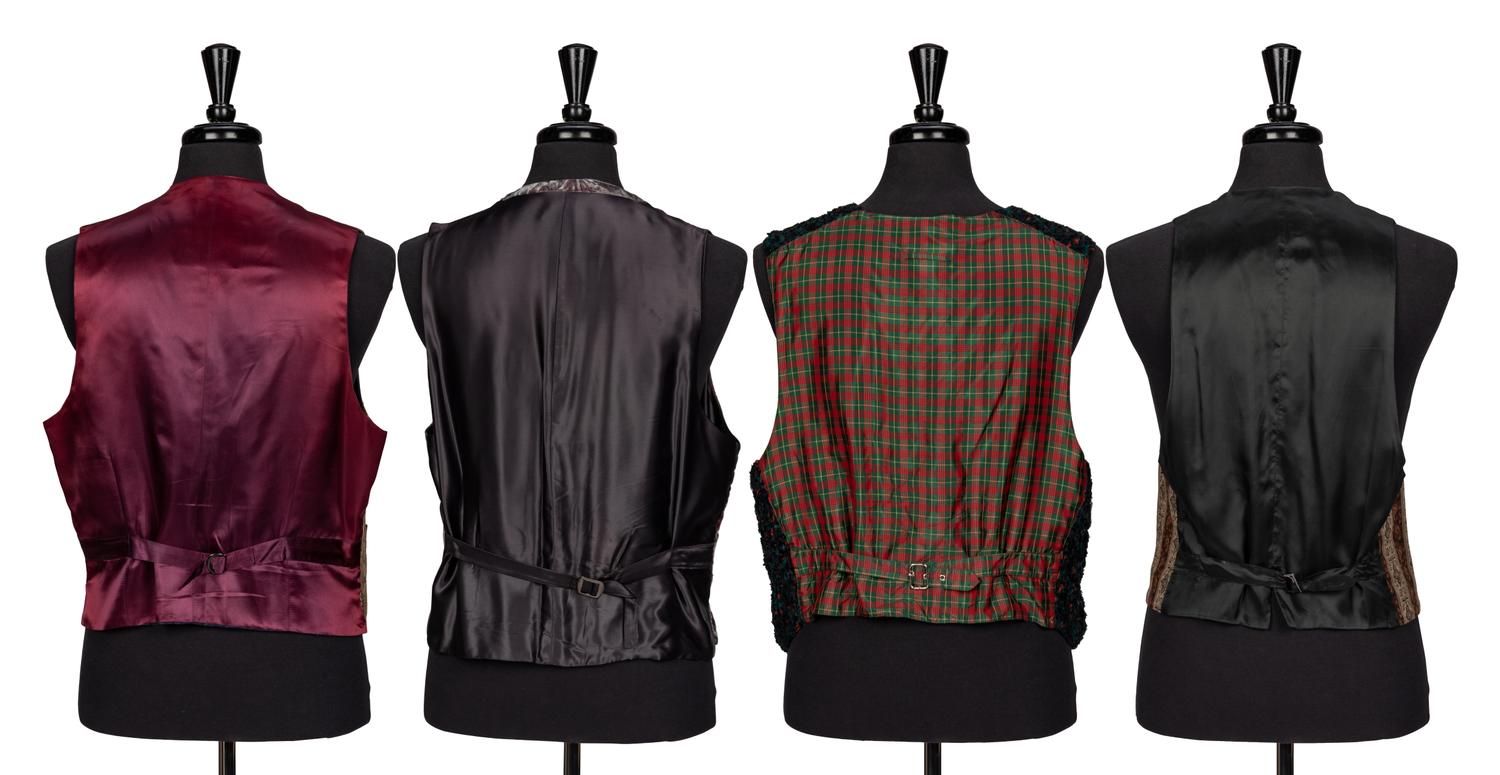 Four Designer Vests