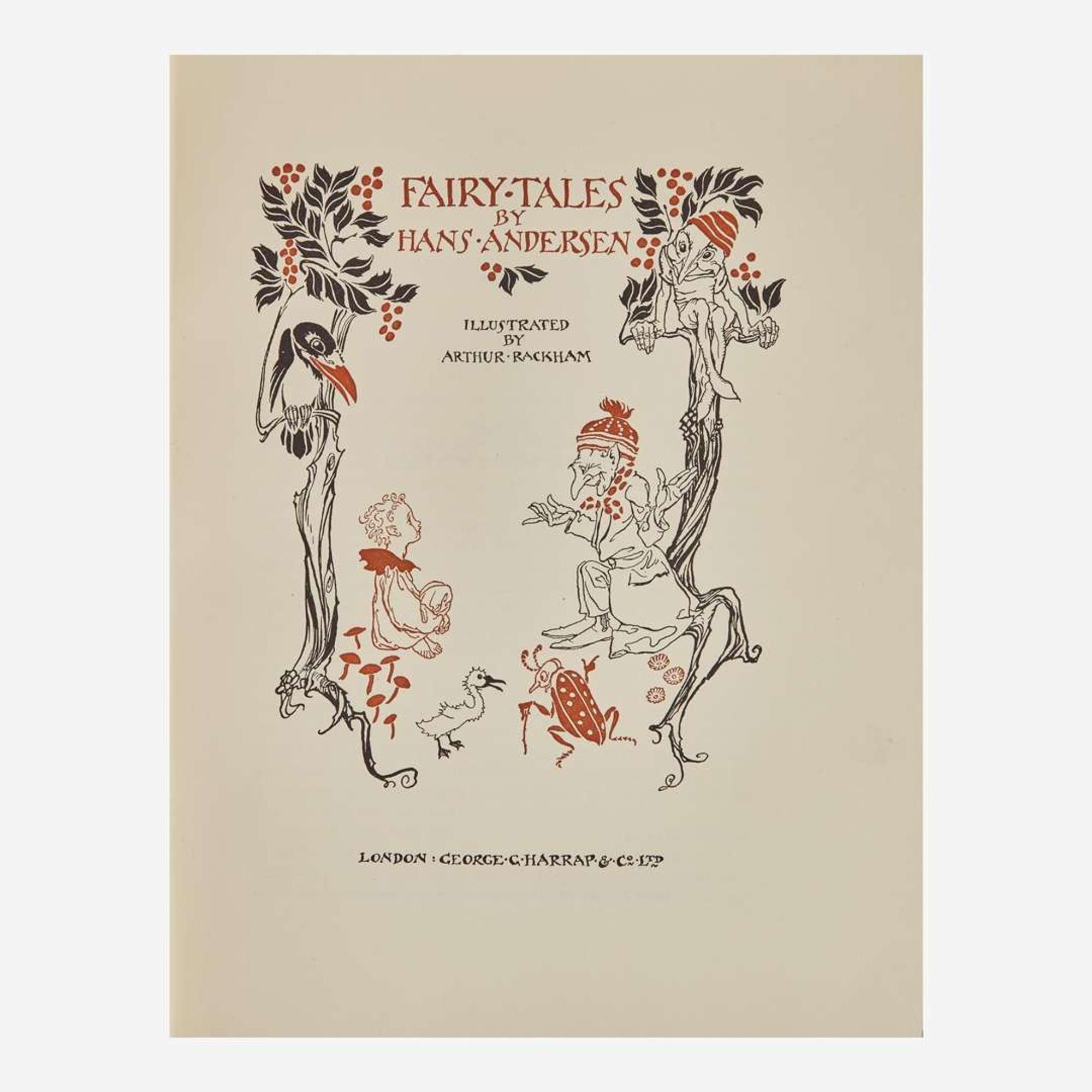 [Children's & Illustrated] [Rackham, Arthur] Andersen, Hans (Christian) Fairy Tales