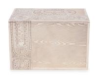 A Russian Silver Trompe l'Oeil Table-Top Cigar Box
