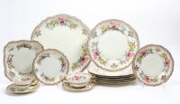 A Rosenthal Partial Dinnerware Service Diameter of dinner plates 10 1/2 inches. — SECOND HALF 20TH CENTURY