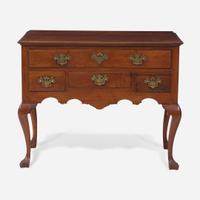 A Queen Anne carved walnut dressing table Chester County, PA, circa 1760