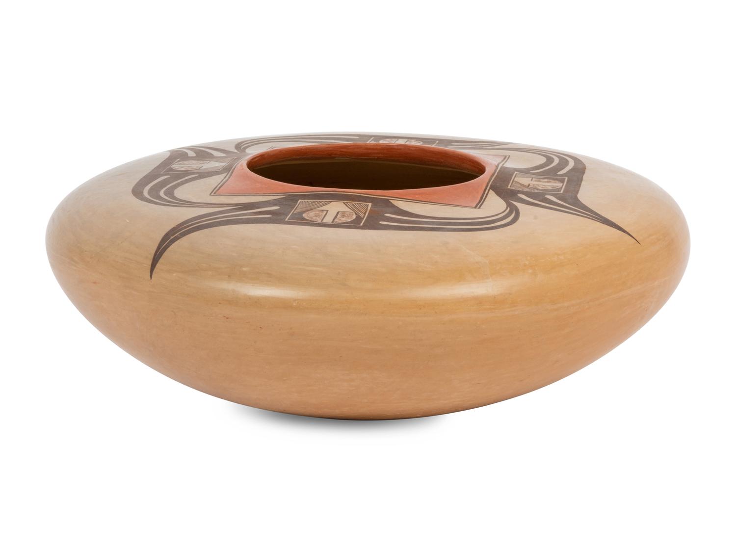 Wide Bowl with Winged Elements