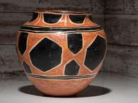 Polychrome Pottery Jar
