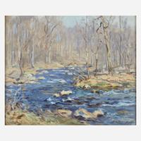 Charles Morris Young (American, 1869–1964) Darby Creek in Spring