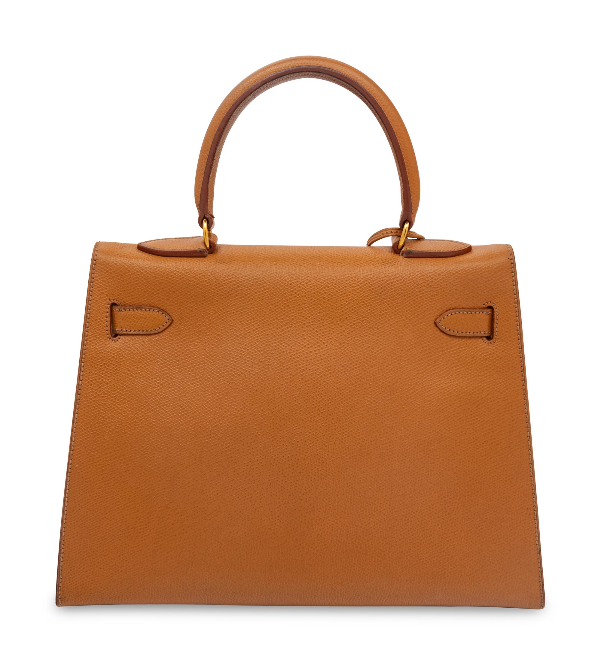 Hermès Kelly Sellier 28 with Strap, 1977