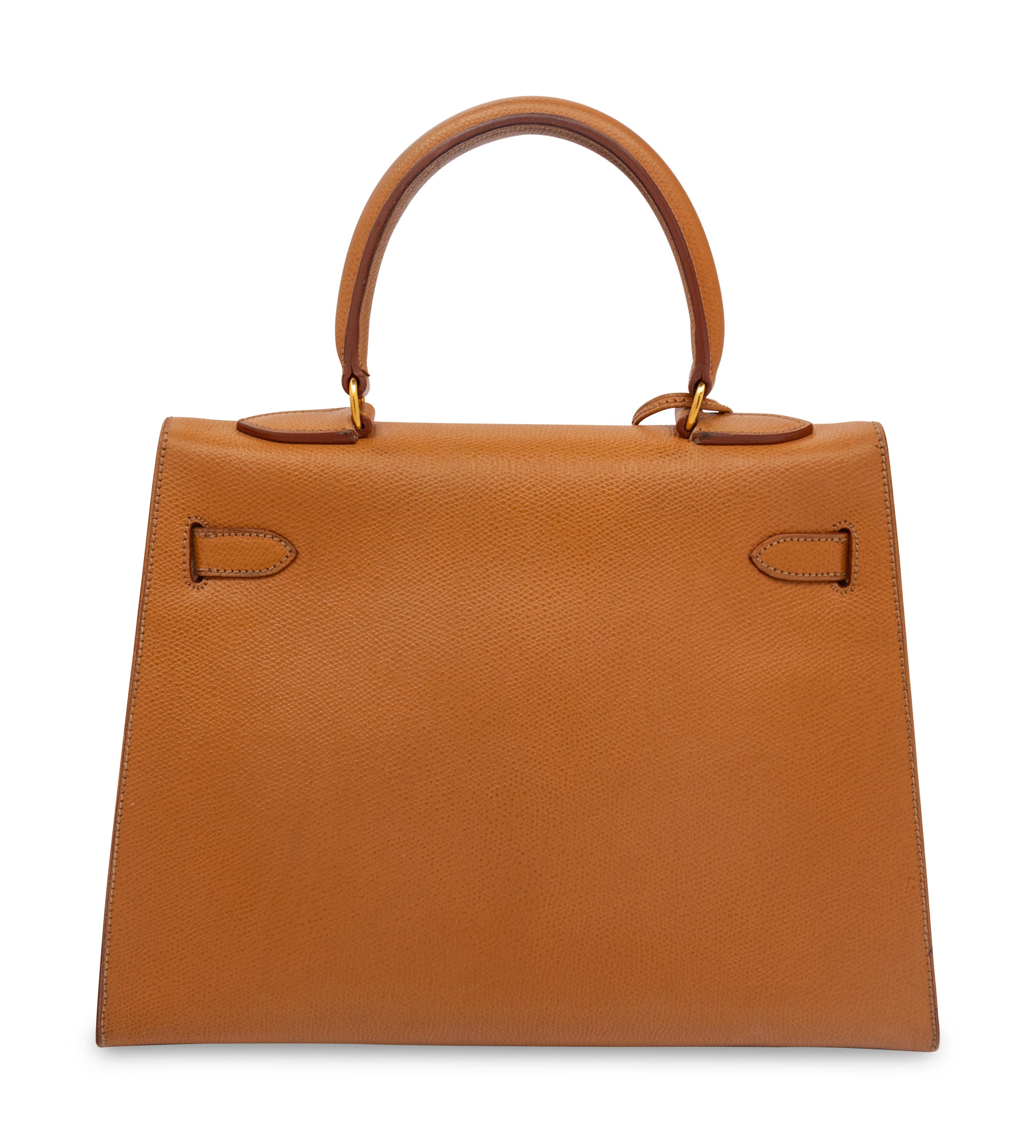 Hermès Kelly Sellier 28 with Strap, 1977