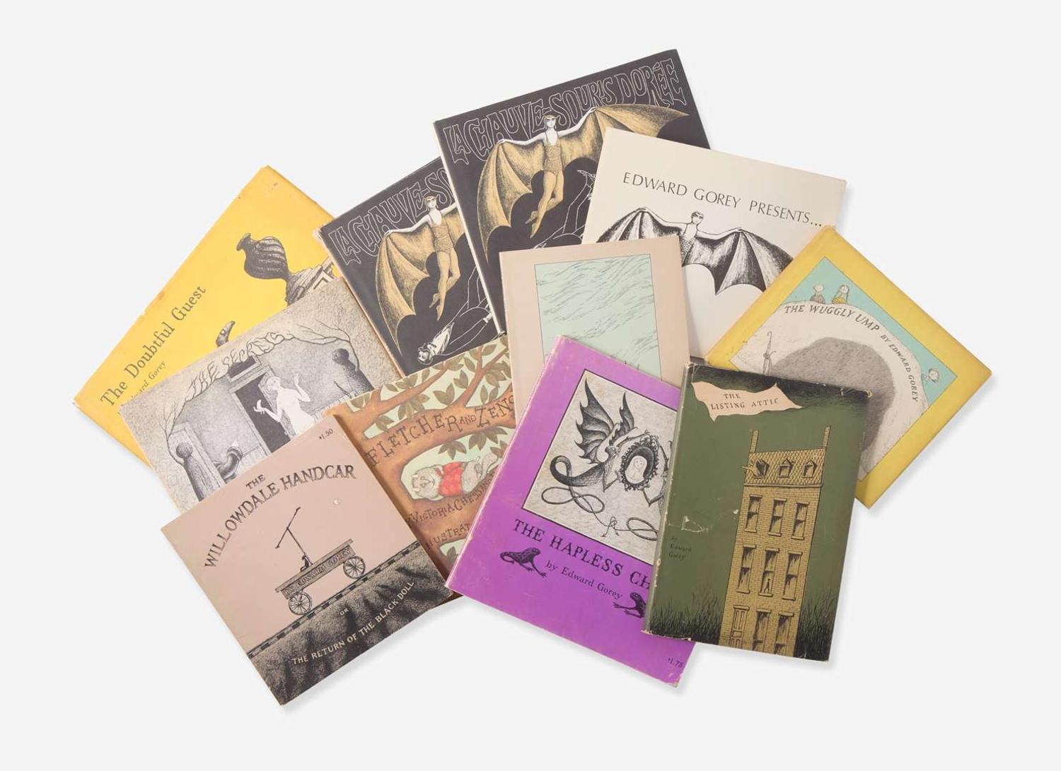 [Children's & Illustrated] Gorey, Edward: Group of 9 Early Titles, 1954-1968
