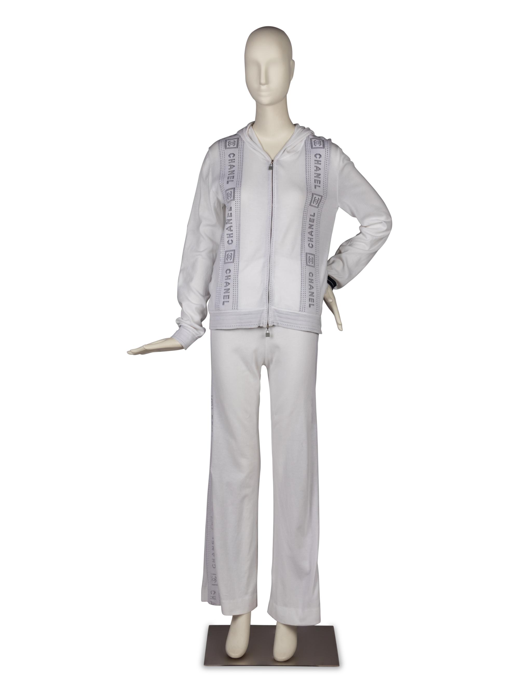 Chanel White Track Suit, Cruise 2007