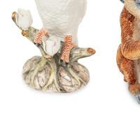Two Pairs of Italian Cermaic Animal Figures