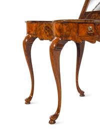 A Dutch Olivewood Veneered Dressing Table
