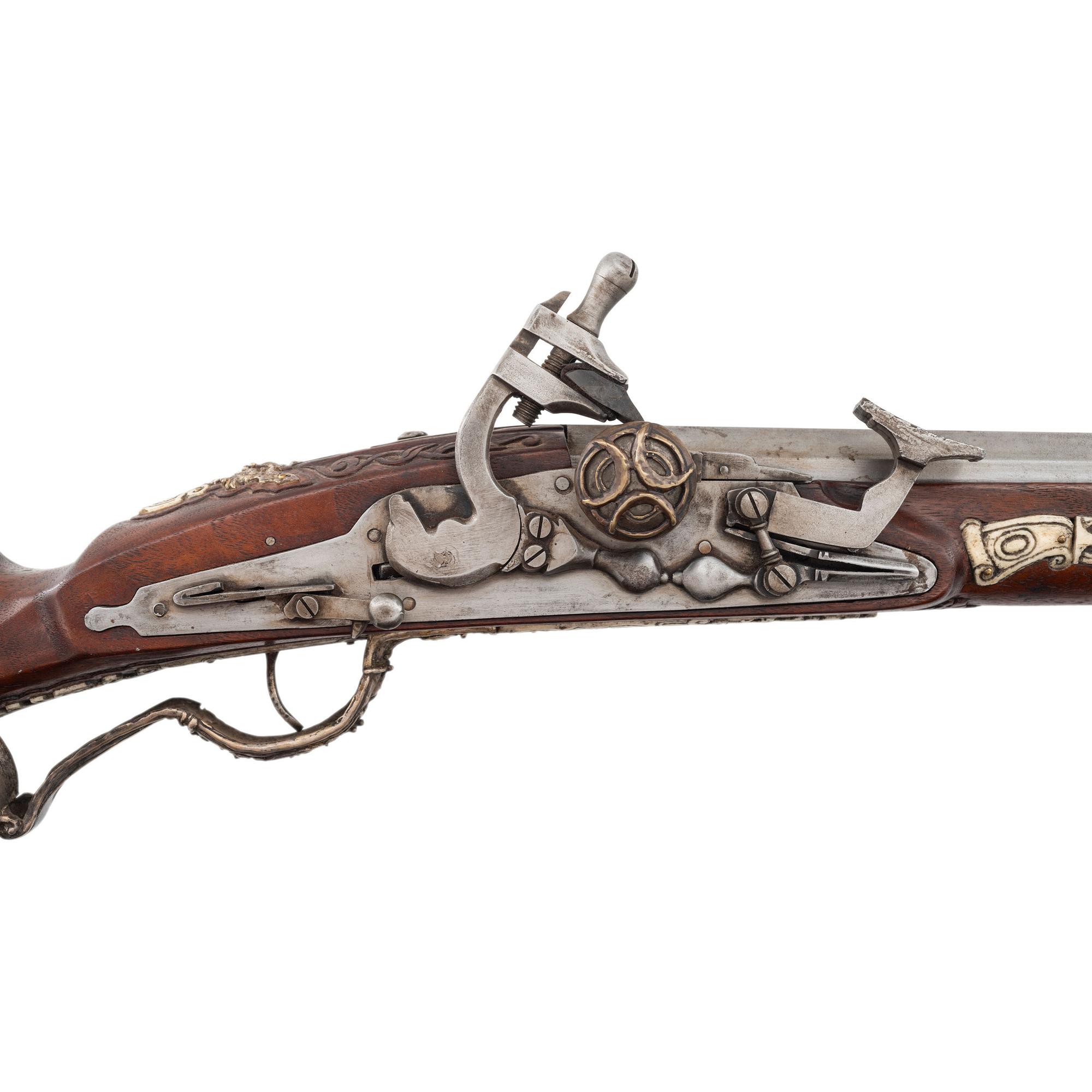Contemporary Dutch-Style Flintlock Snaphaunce Musket