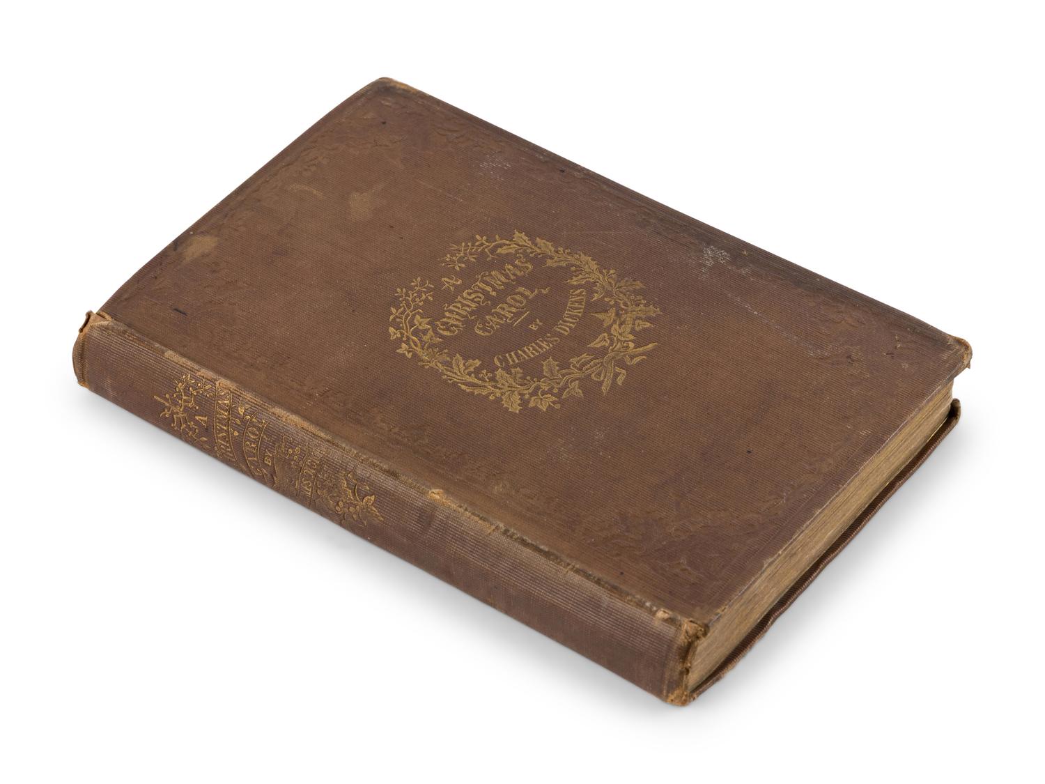 DICKENS, Charles (1812-1870). A Christmas Carol. In Prose. Being a Ghost Story of Christmas . London: Chapman & Hall, 1843.