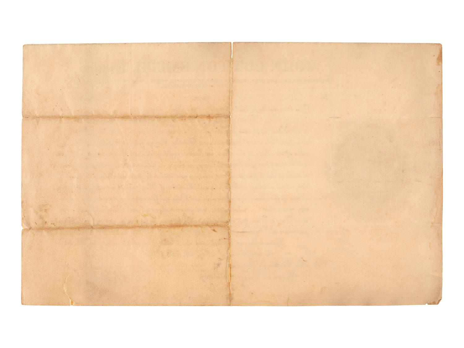[MILITIA]. A group of documents related to nineteenth-century state militias, including broadsides and a War of 1812 appointment signed by Connecticut Governor John Cotton Smith.