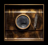 A Japanese Gold and Black Lacquer Rectangular Stationary Box, Suribako