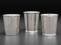 Three American Silver Julep Cups