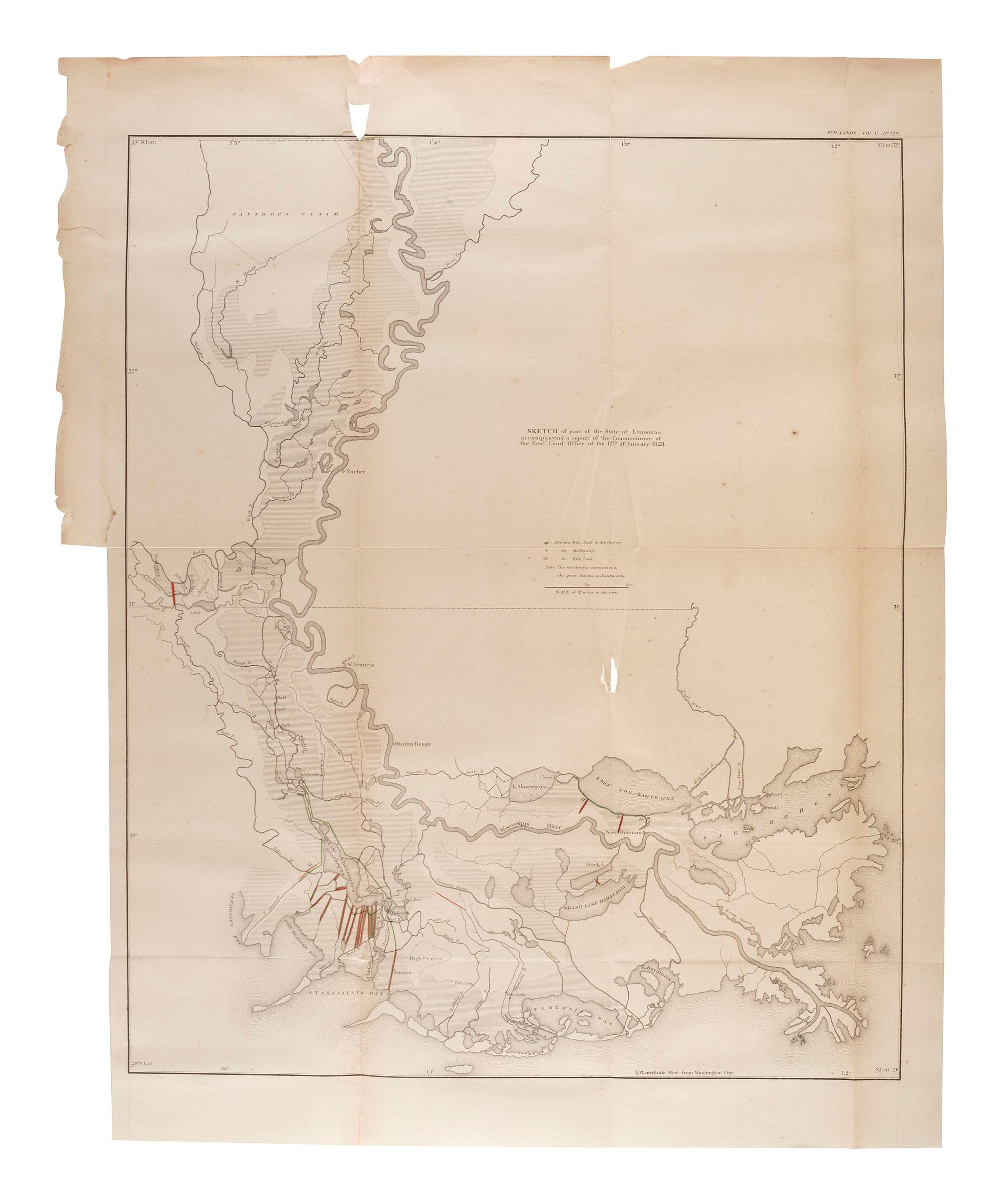 [MAPS & ATLASES]. A large group of 19th century maps, comprising: