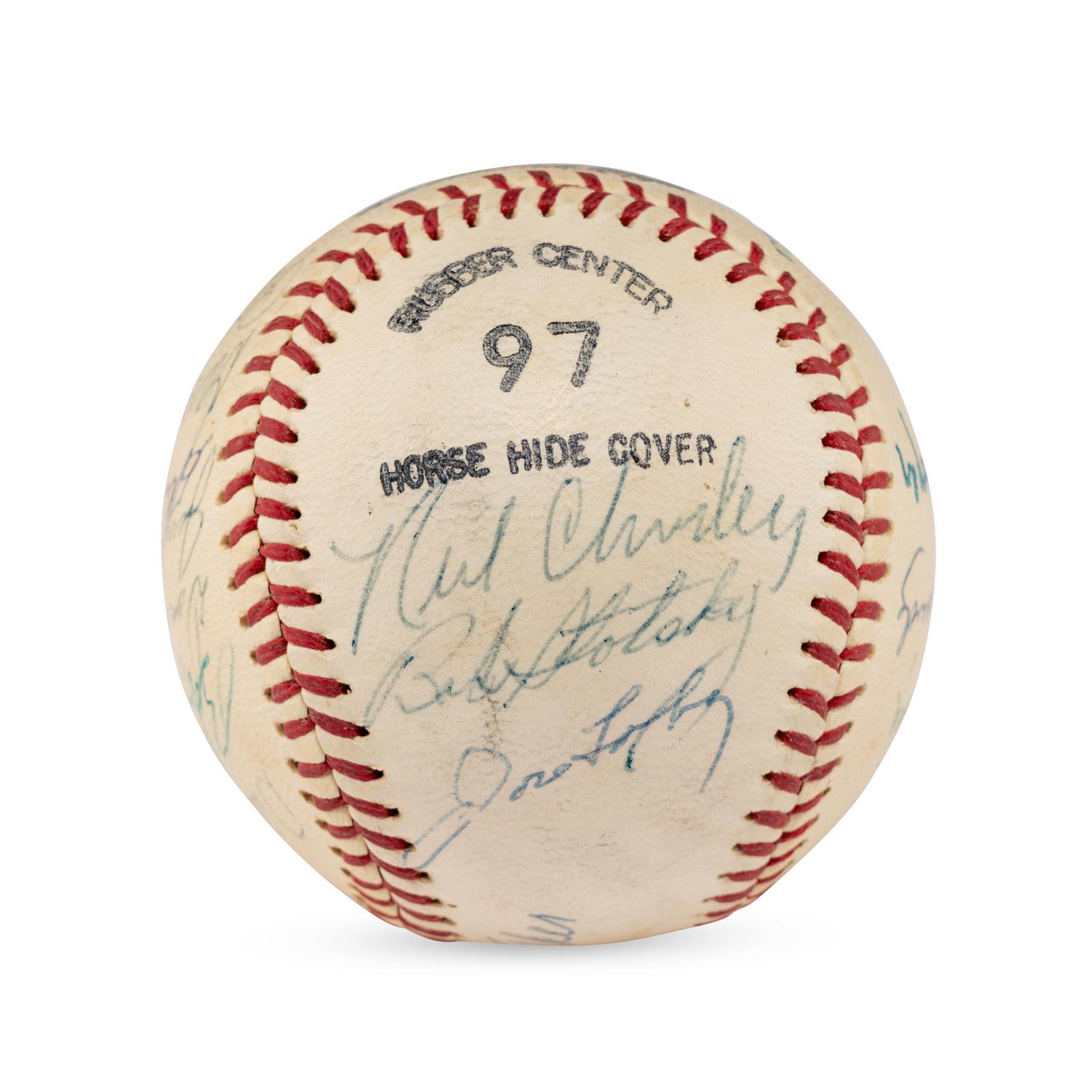 A 1964 Jacksonville Suns Team Signed Autograph Baseball