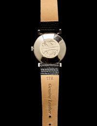 LONGINES, 14K WHITE GOLD AND DIAMOND WATCH