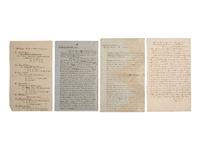 [SOUTH CAROLINA]. Group of 19th-century legal documents, including: