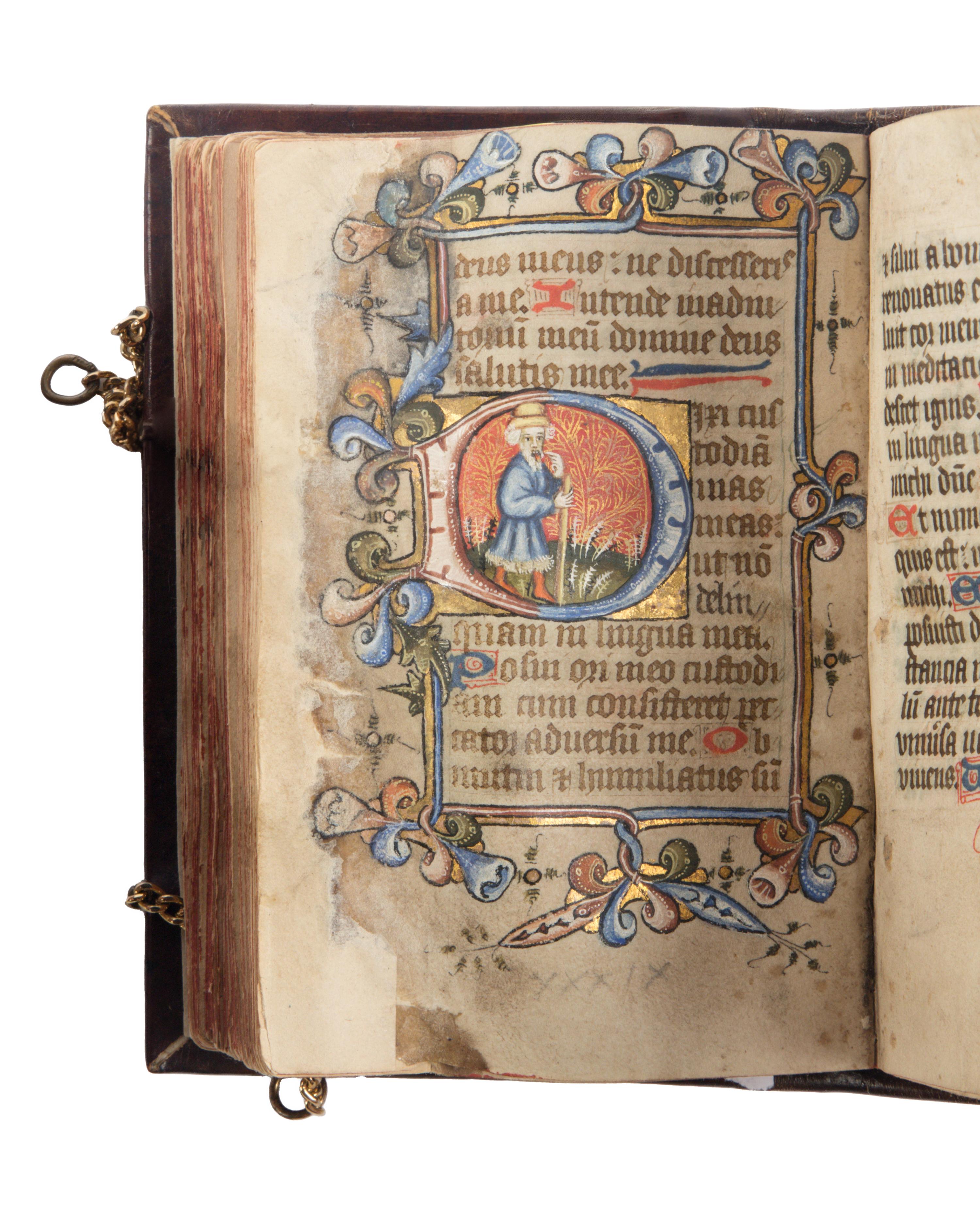 FOLLOWER OF HERMAN SCHEERE (active London, c. 1405-1425) Psalter, Use of Sarum, in Latin, illuminated manuscript on parchment [England, London, c. 1425-35]