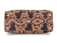 Valentino Brown Snakeskin Bag, 2000s