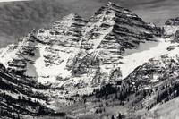 Ansel Adams (1902-1984) Maroon Bells, Near Aspen, Colorado, 1951