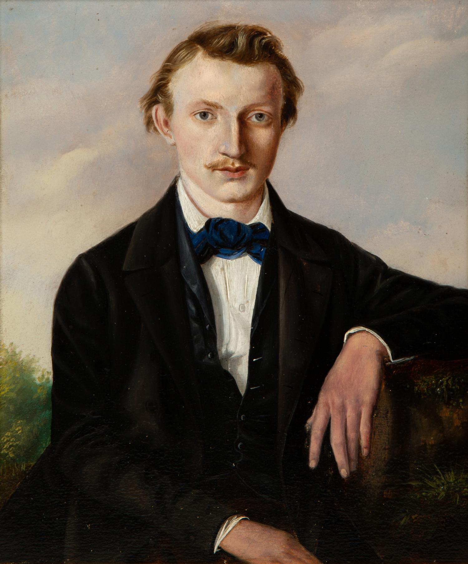 Portrait of Gari Melcher's Father