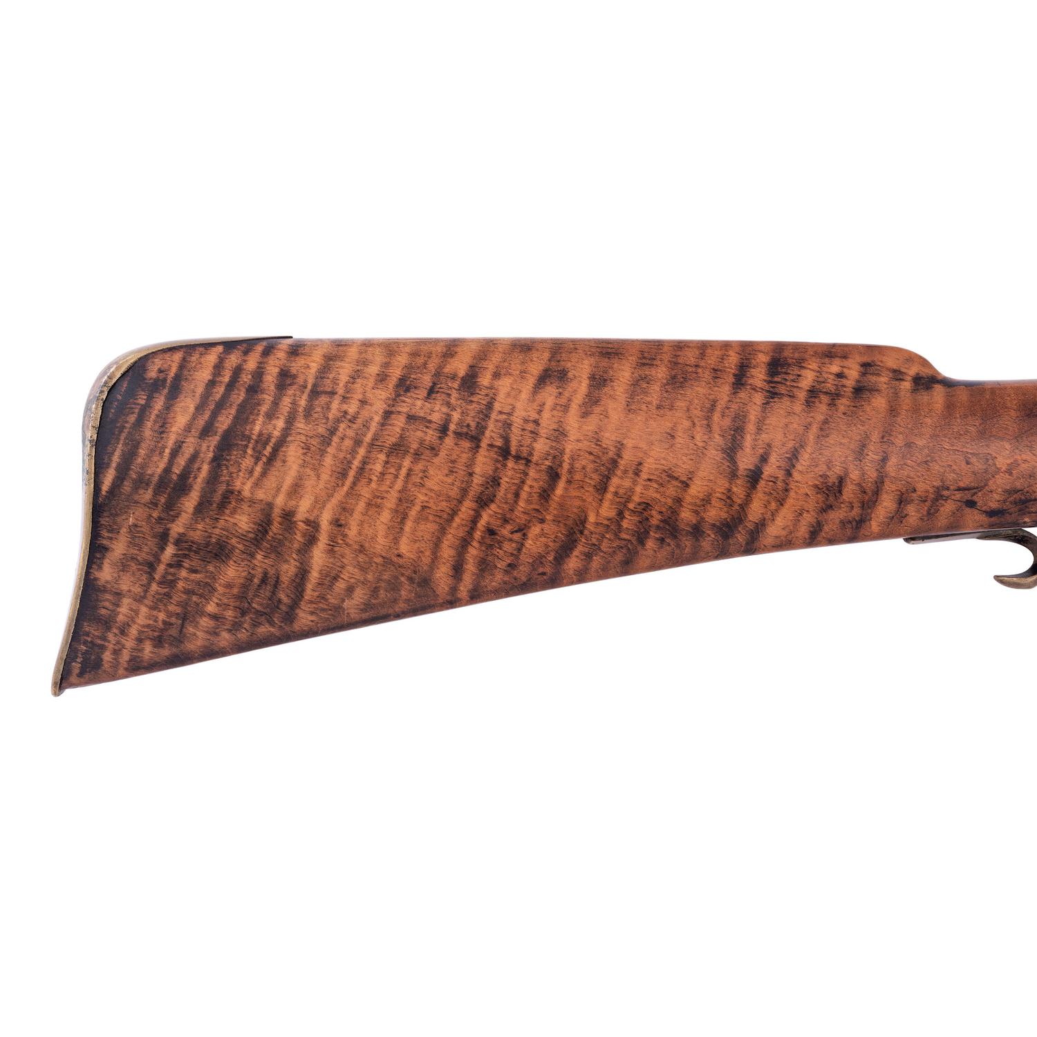 Period Restocked and Percussion Altered Trade Gun by Robert Wheeler