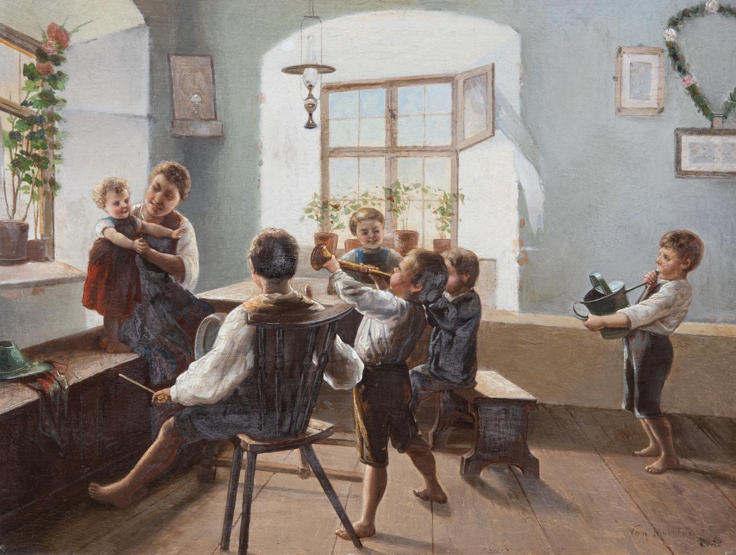 Joseph Molitor Von Muhlfeld, (German, 1856-1890)
