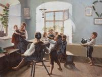 Joseph Molitor Von Muhlfeld, (German, 1856-1890)