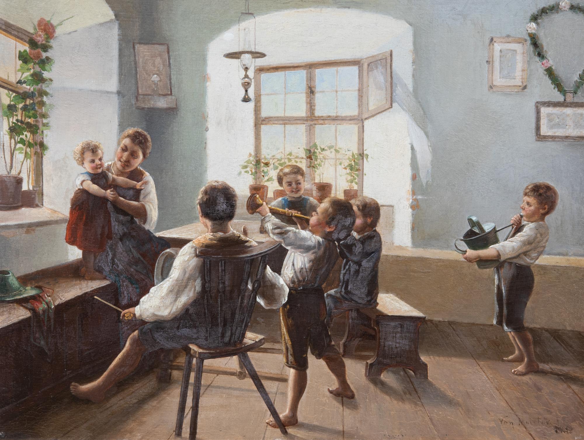 Joseph Molitor Von Muhlfeld, (German, 1856-1890)