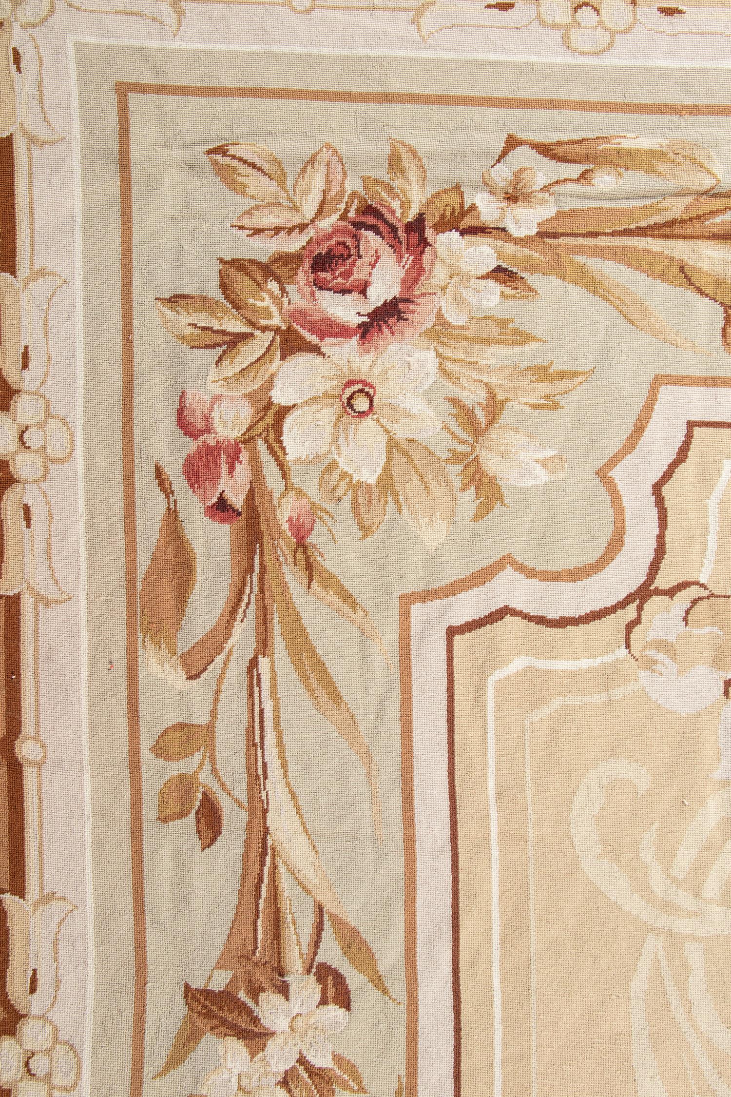 An Aubusson Wool Rug