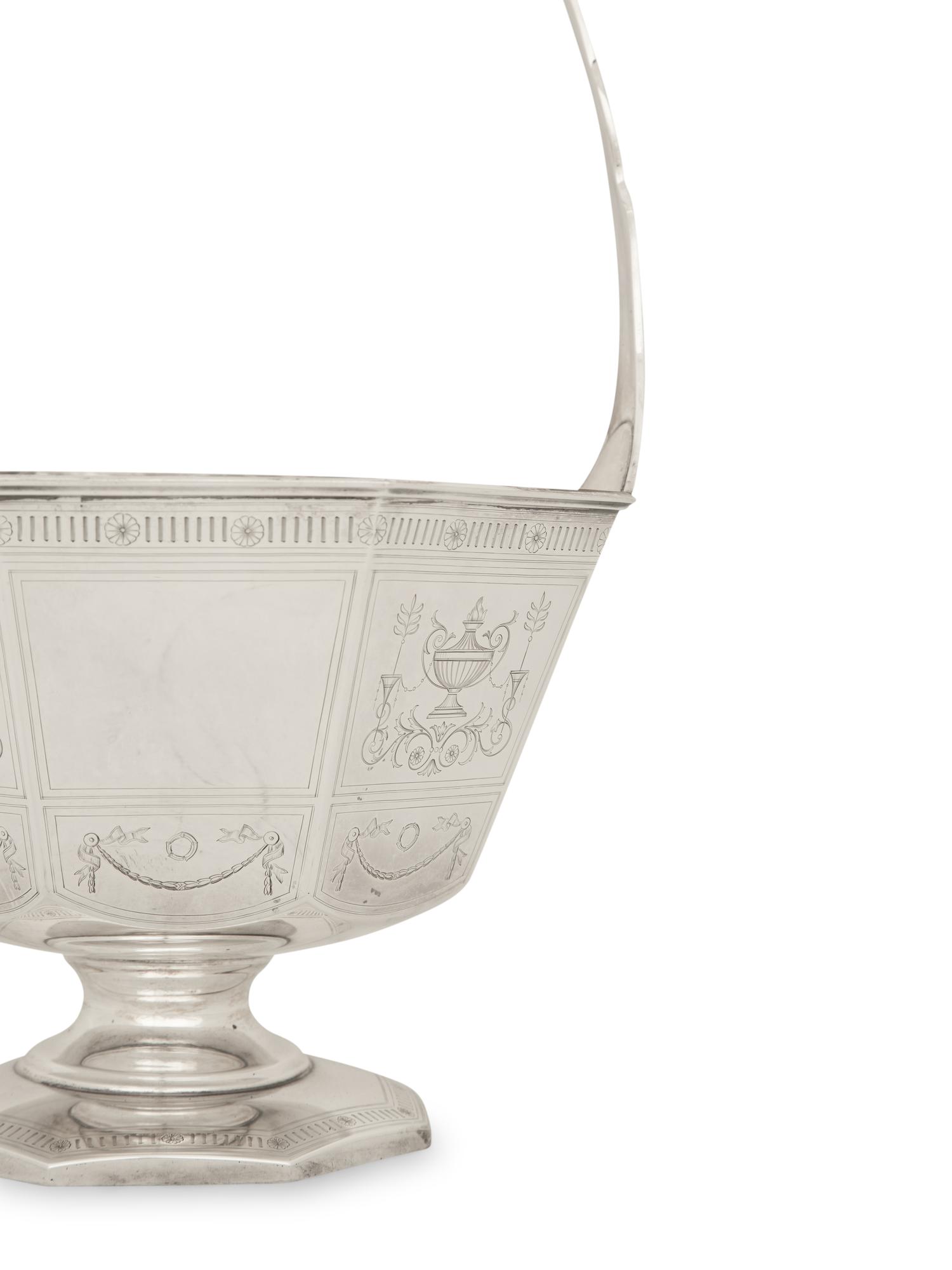 An American Silver Basket