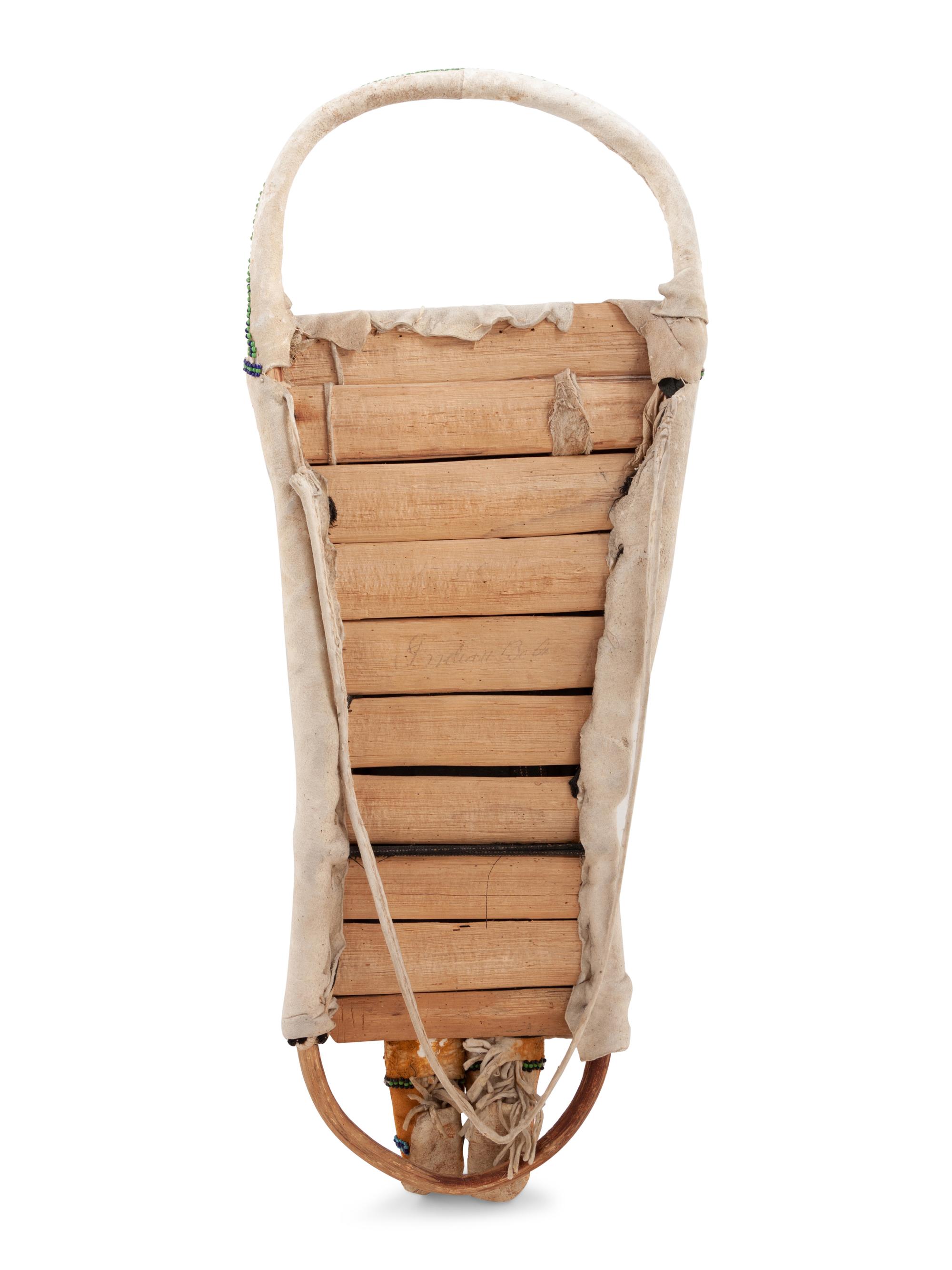 Apache Doll Cradle, with Doll