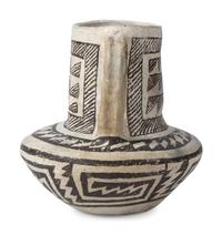 Ancestral Pueblo, Chaco Black-on-White Pitcher