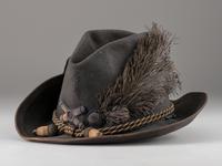 [CIVIL WAR]. Artillery officer's Hardee pattern slouch hat with U.S. Army imprint.
