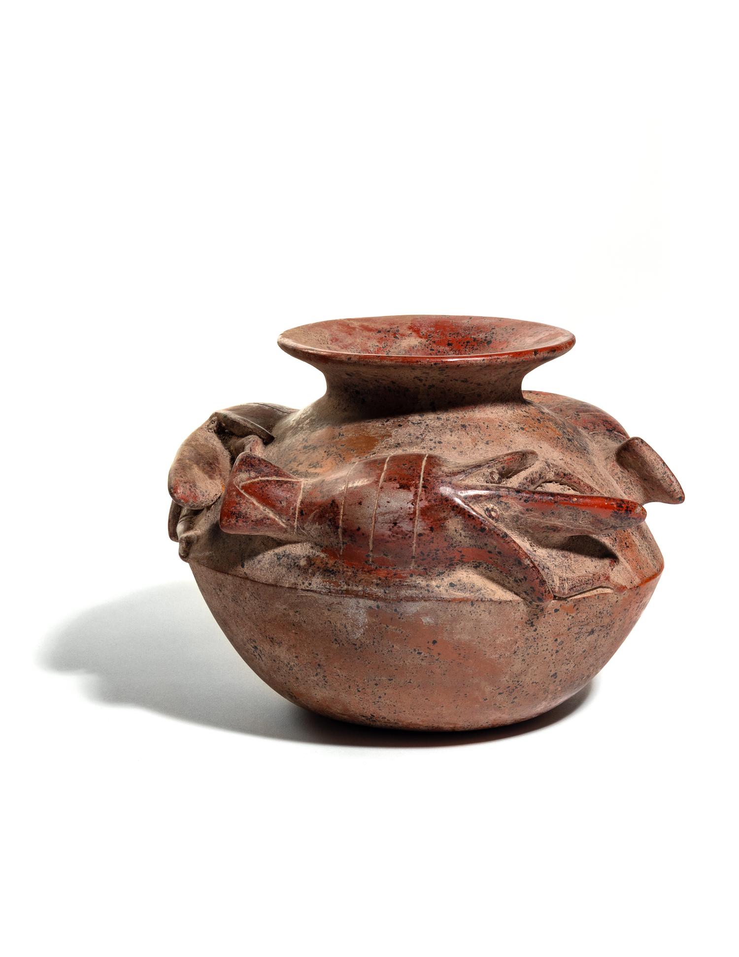 A Colima Pottery 'Lobster' Vessel