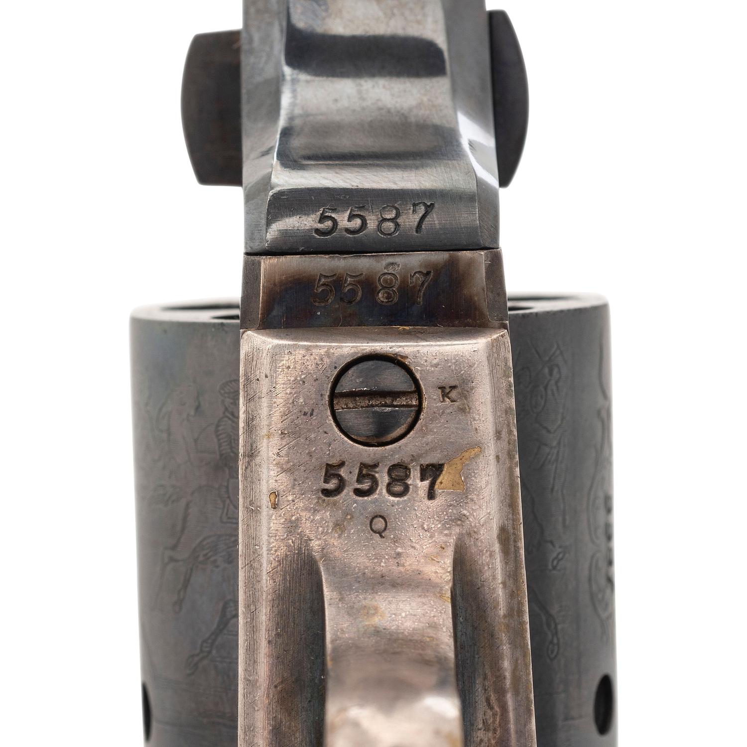 Restored Colt Baby Dragoon Inscribed to Charles H. Ross